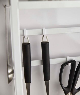 tower コンロサイドラック タワー ホワイト ホワイト