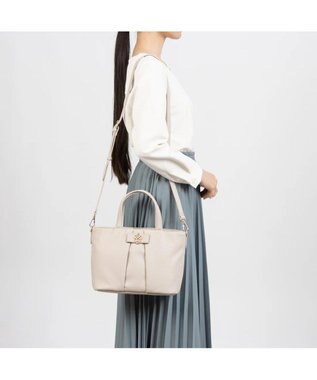 CLATHAS ルルリア 2wayトートバッグ アイボリー