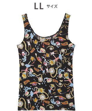 tsumori chisato SLEEP ツモリチサト インナー 綿混ベア天竺素材(身生地) パッド付き ノースリーブ タンクトップ レディース UCX565/ワコール