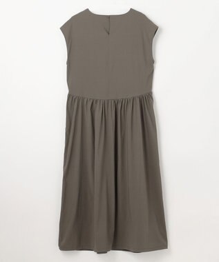 ANY 【撥水/2WAY】ドロストワンピース カーキ