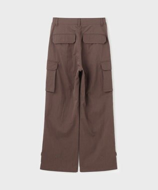 GRACE CONTINENTAL ツイルカーゴパンツ ブラウン