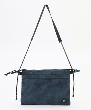 JOSEPH ABBOUD MOUNTAIN 【軽量/ECO撥水】エンボスプリント サコッシュ