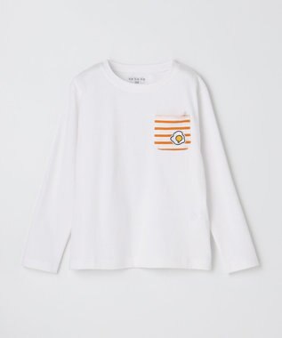 ANY KIDS 【ke ke ke】GOOD MORNING 長袖Ｔシャツ オフ