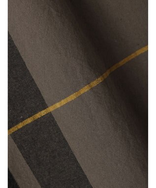 CRAFT STANDARD BOUTIQUE 先染めチェック（大）スカート Khaki