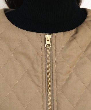 Tiaclasse 中綿キルティングコート ベージュ