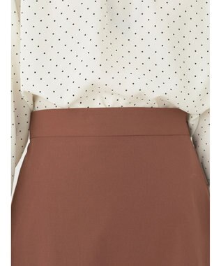 earth music&ecology イレヘム切替スカート Brown