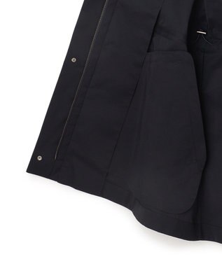 ICB L テントライン フーデットコート ネイビー