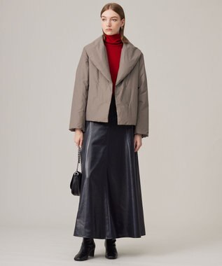 ICB 【CLASSY.1月号掲載】ADSダウン ショートコート ドーングレー系