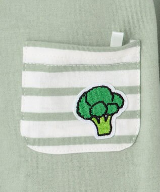 ANY KIDS 【ke ke ke】GOOD MORNING 長袖Ｔシャツ ミントグリーン