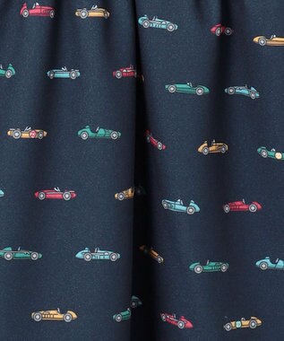 23区GOLF 【WOMEN】レーシングカープリント ワンピース ネイビー系5