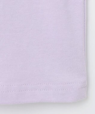 ANY KIDS ミラクルスパンコール 長袖 Tシャツ ラベンダー×ハムスター