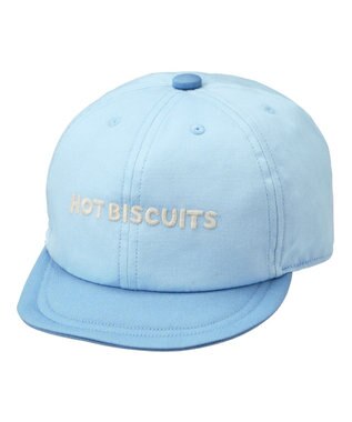 MIKI HOUSE HOT BISCUITS 【44-54cm】 バイカラー ロゴキャップ ブルー