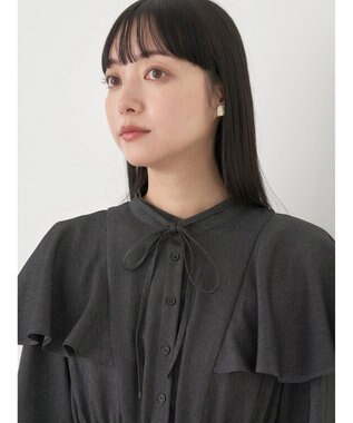 earth music&ecology デニムライクワンピース Black