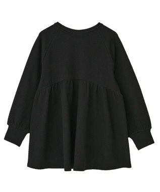 AMERICAN HOLIC フクレジャガードペプラムプルオーバー Black