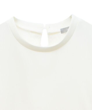 Green Parks ａ．切り替えジャガードワンピース White