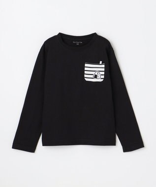 ANY KIDS 【ke ke ke】GOOD MORNING 長袖Ｔシャツ ブラック