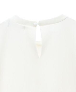 Green Parks ａ．切り替えジャガードワンピース White