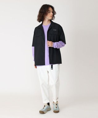 Columbia Columbia/ クリスタルロックショートスリーブシャツ /コロンビア Black