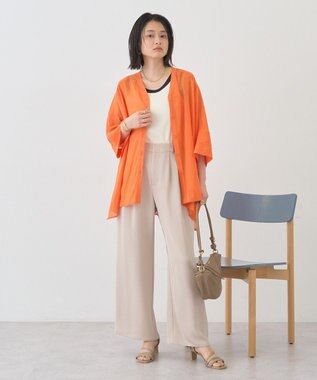 AMERICAN HOLIC Vネックポンチョシャツ Orange