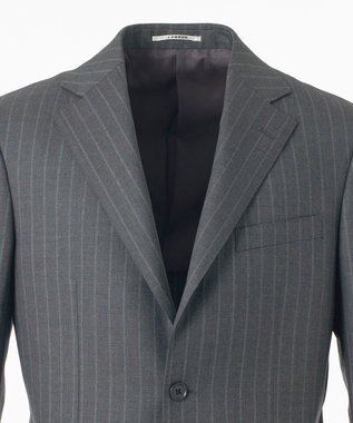 J.PRESS MEN 【WEB・一部店舗限定】インテリジェントストライプ スーツ グレー系2