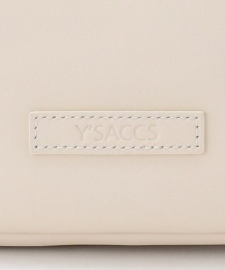 Y'SACCS カウレザー すっきり2wayミニトート アイボリー