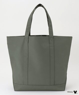 Y'SACCS 【Disney Collection】シルエットプリントトートバッグ　Lサイズ グレー