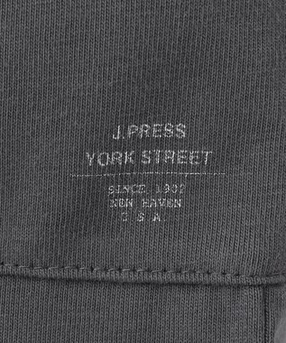 J.PRESS YORK STREET 【UNISEX】サイドポケット クルーネックTシャツ グレー系