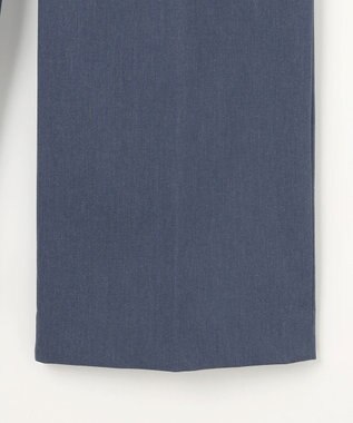 ANY SIS 【ストレッチ・接触冷感・撥水・UVカット・洗える】エアリーストレッチ ワイドパンツ シャンブレー