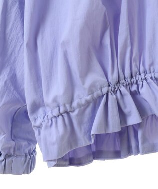 Green Parks ギャザーナイロンブルゾン Light Purple