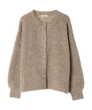 earth music&ecology ブークレカーディガン Mocha