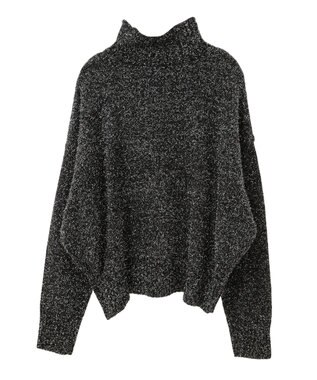 Green Parks ・Ｐｅｔｉｔ　Ｆｌｅｕｒ　ラメタートルニット Black