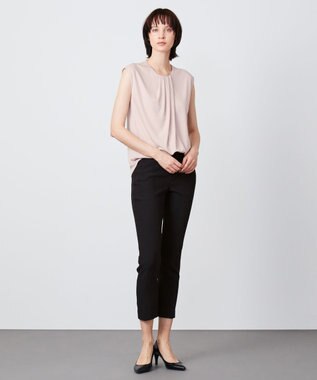 BEIGE， LUIZA / クロップドパンツ Black