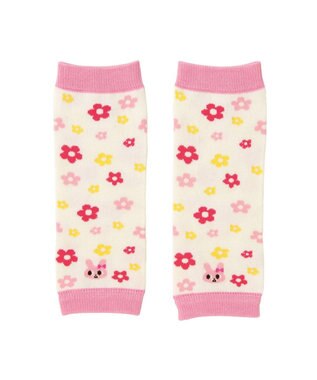 MIKI HOUSE HOT BISCUITS ドライブビーンズ＆お花キャビット レッグウォーマー