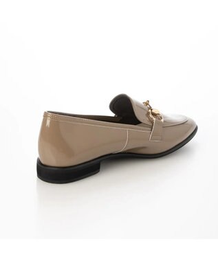 MODE ET JACOMO <carino>ビットローファー ベージュエナメル