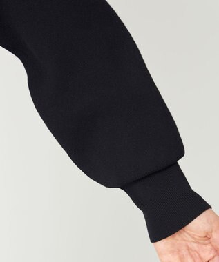 NAVE 【ReNAVE・洗える】スムースニット プルオーバー ブラック系