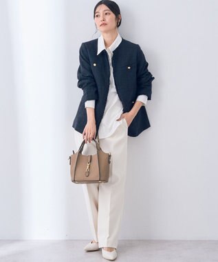 YECCA VECCA イージーケアオーバーシャツ Off White