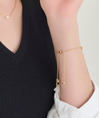 Phoebe フレッシュウォーターパールブレスレット　ゴールド/淡水パール ゴールド