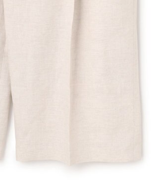 uncrave リヨセルライトリネン ワイドトラウザー フラックス