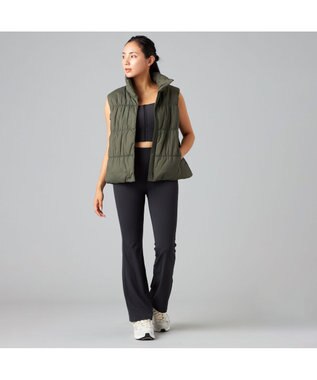 Chacott Chacott BALANCE 中わたギャザーベスト カーキ