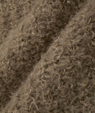 earth music&ecology スパンコールブークレカーディガン Mocha