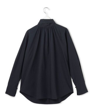 23区 L 【滝沢眞規子さん着用/Oggi掲載】ストレッチライトタイプライター 2WAY ボウタイブラウス ネイビー系