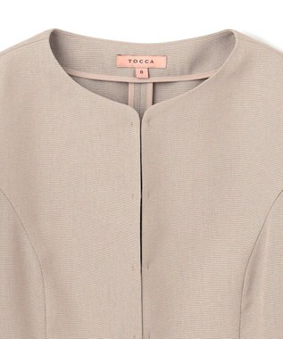 TOCCA 【消臭・洗える】SUMMER LUCE ジャケット ベージュ系