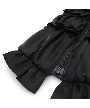 PET PARADISE cherircouture リボン ギャザーベスト 《ブラック》 小型犬 ブラック