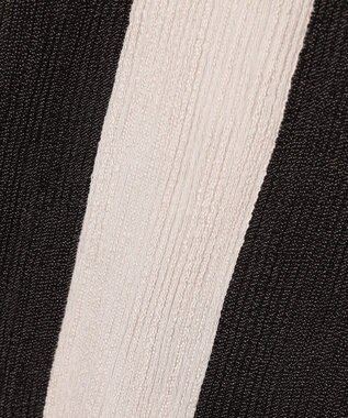 JOSEPH ジョゼフストライプ　トラウザーズ Oyster White/ Black