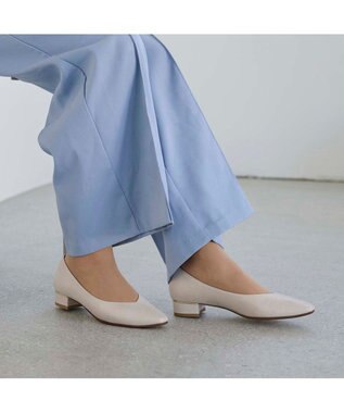 Riz raffinee <Riz raffinee>センターシームパンプス アイボリー