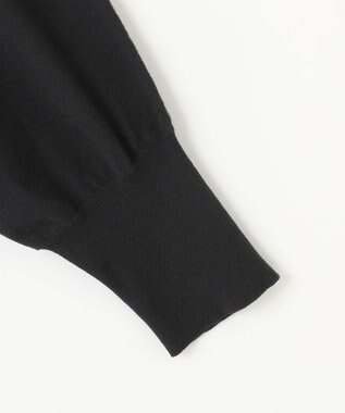 #Newans 【洗える】ペプラムデザインワイドシルエットプルオーバー ブラック