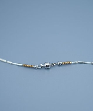 monshiro シルバーグラスネックレス(ススキネックレス) ホワイト