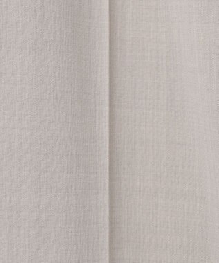 自由区 【セットアップ対応・洗える】ウールブレンドセットアップ パンツ ライトグレー系