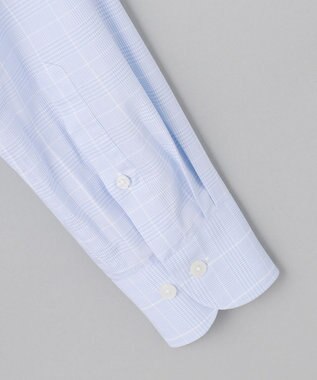 GOTAIRIKU 【形態安定】PREMIUMPLEATS_ワイドカラー _通年ドレスシャツ(26年春夏限定色) サックスブルー系4