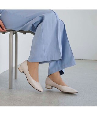 Riz raffinee <Riz raffinee>センターシームパンプス アイボリー